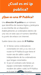 Mobile Screenshot of cual-es-mi-ip-publica.com